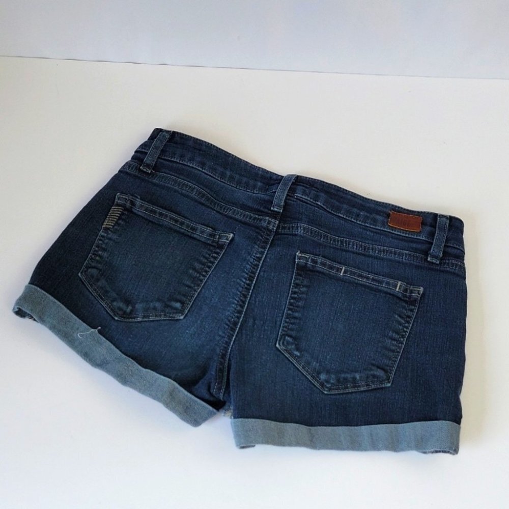 Paige Jimmy Jimmy Jean Shorts Blue Size 25 - Picture 4 of 15